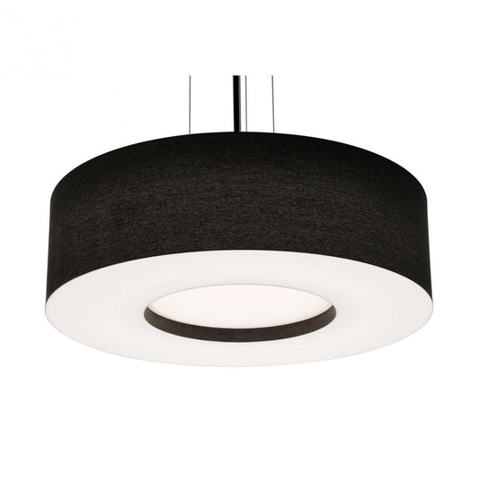 AFX MCP2432MBBK-BK Montclair 24'' Med Base Pendant,BK w/ BK