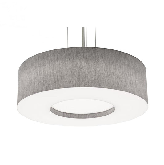 AFX MCP2432MBBK-GY Montclair 24'' Med Base Pendant,BK w/ GY