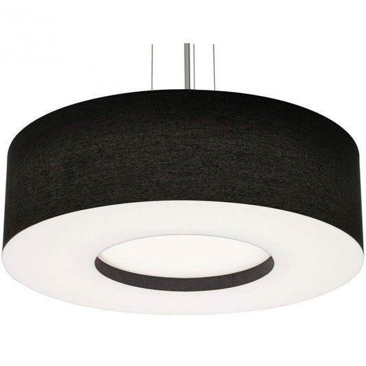 AFX MCP3044MBSN-BK Montclair 30'' Med Base Pendant,SN w/ BK