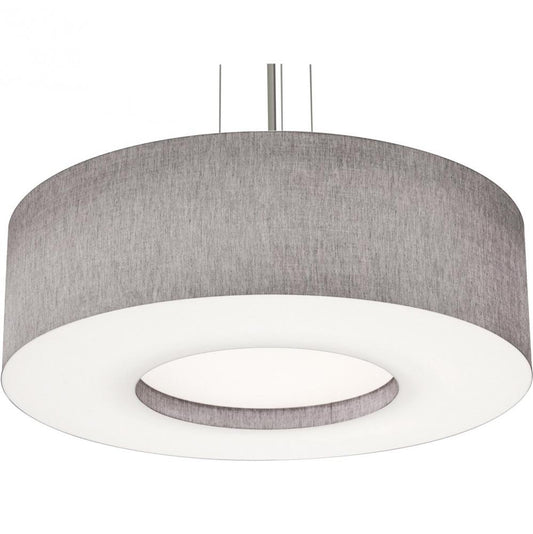 AFX MCP3044MBSN-GY Montclair 30'' Med Base Pendant,SN w/ GY