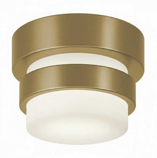 AFX MIAF05LAJUDLB Miami 5'' LED Flush Mount 120-277V 10W 5CCT LB