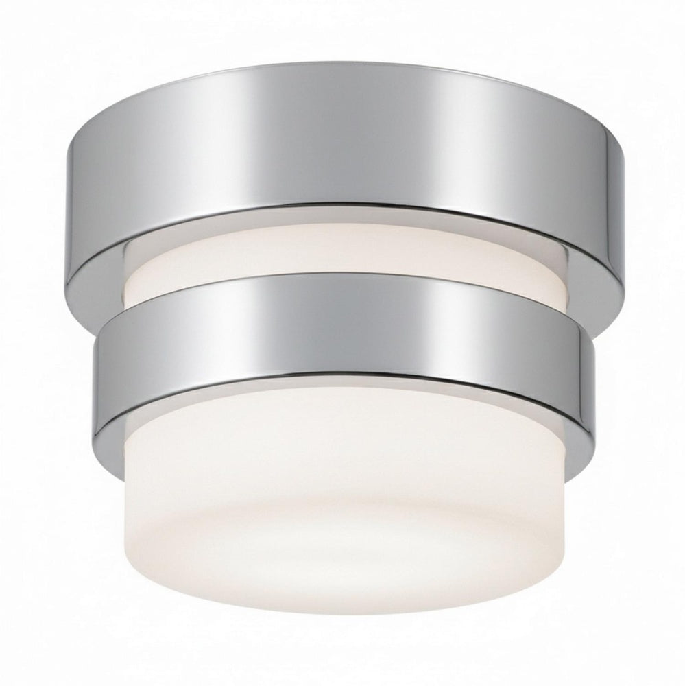 AFX MIAF05LAJUDPC Miami 5'' LED Flush Mount 120-277V 10W 5CCT PC