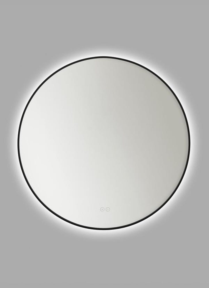 Generation Lighting MREL1430MBK CADRE 30 RD EL MIRROR MBK