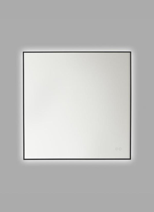 Generation Lighting MREL1440MBK CADRE 30 SQ EL MIRROR MBK