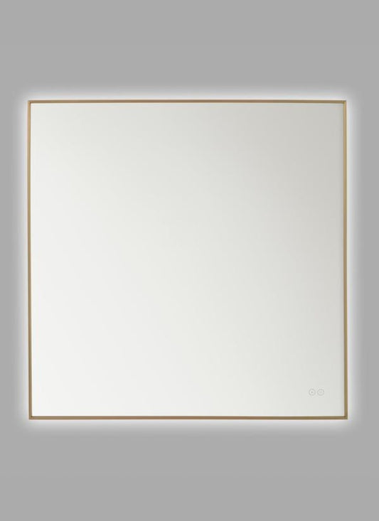 Generation Lighting MREL1441SB CADRE 36 SQ EL MIRROR SB