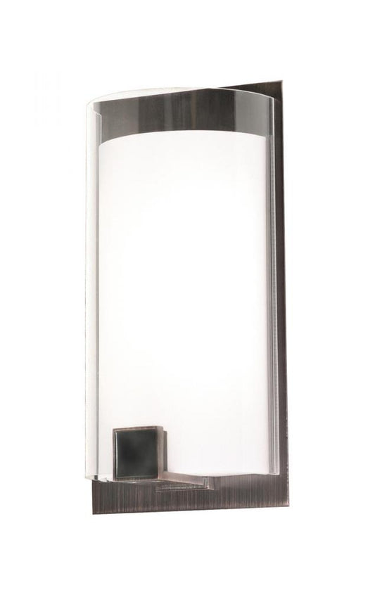 AFX NLS061214LAJUDKB Nolan 12'' LED Sconce - Oakley Bronze Finish - Wh