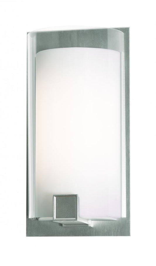 AFX NLS061214LAJUDSN Nolan 12'' LED Sconce - Satin Nickel Finish - Whi