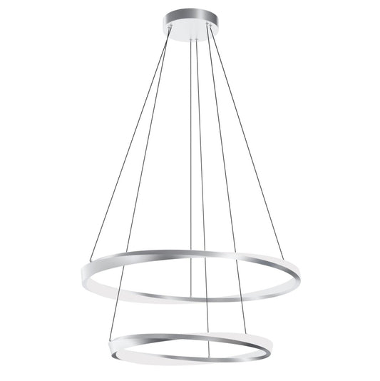 AFX OBRP2432LAJUDSN Oberon 32'' Double LED Pendant 120-277V 50W 5CCT S
