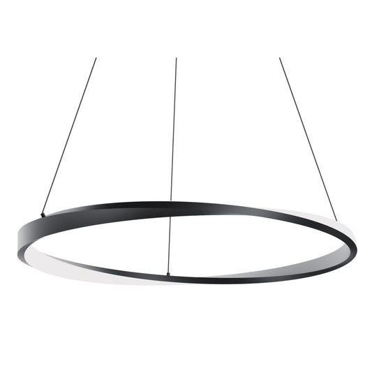 AFX OBRP40LAJUDBK Oberon 40'' Single LED Pendant 120-277V 40W 5CCT BK