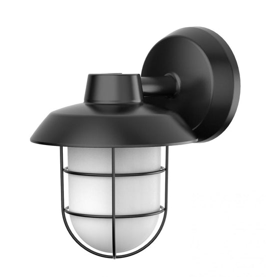 AFX ODEW0709LAJENBK Odell 9'' Outdoor LED Sconce 12W 120V 3CCT BK