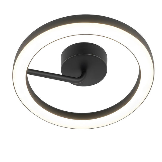 AFX ONEF18LAJUDBK One 18'' LED Flush Mount 120-277V 30W 5CCT BK