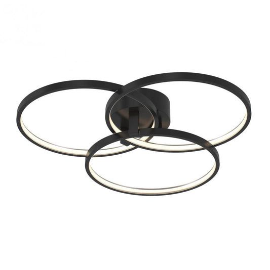 AFX ORIF20L30D1BK ORION FLUSHMOUNT LED 33W 1250lm 120V