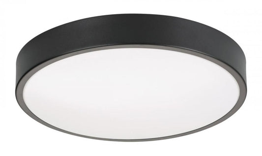 AFX OTVF1425LAJD1BK-BB Octavia 14in Flush,120V,AJ CCT,Black,Battery