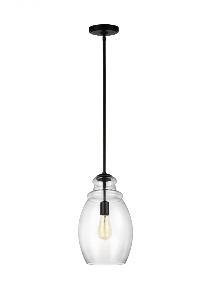 Generation Lighting P1484ORB One Light Pendant