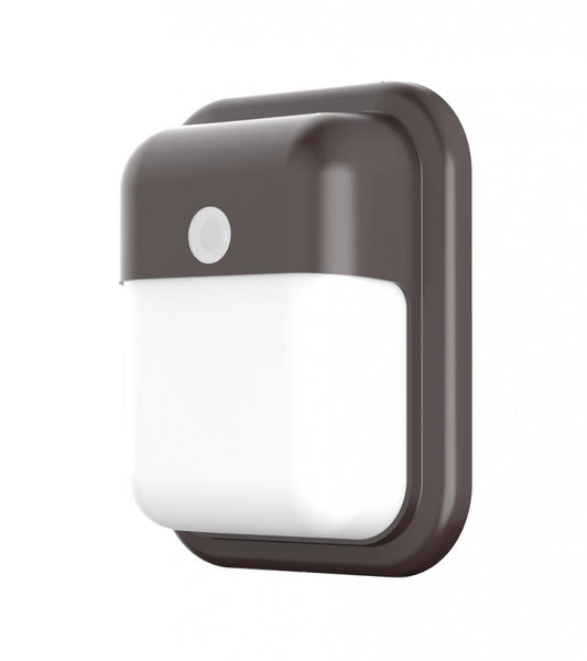 AFX PATW0608LAJENBZ Patton 8'' Outdoor LED Sconce 12W 120V 3CCT BZ