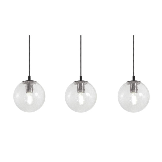 AFX PLAP07MBBKLNR3 Palla 3 Light Linear Pendant,60W,BK