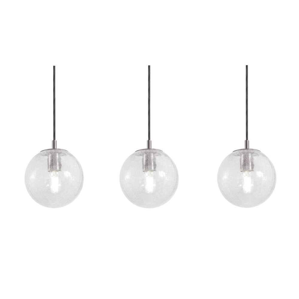 AFX PLAP07MBSNLNR3 Palla 3 Light Linear Pendant,60W,SN