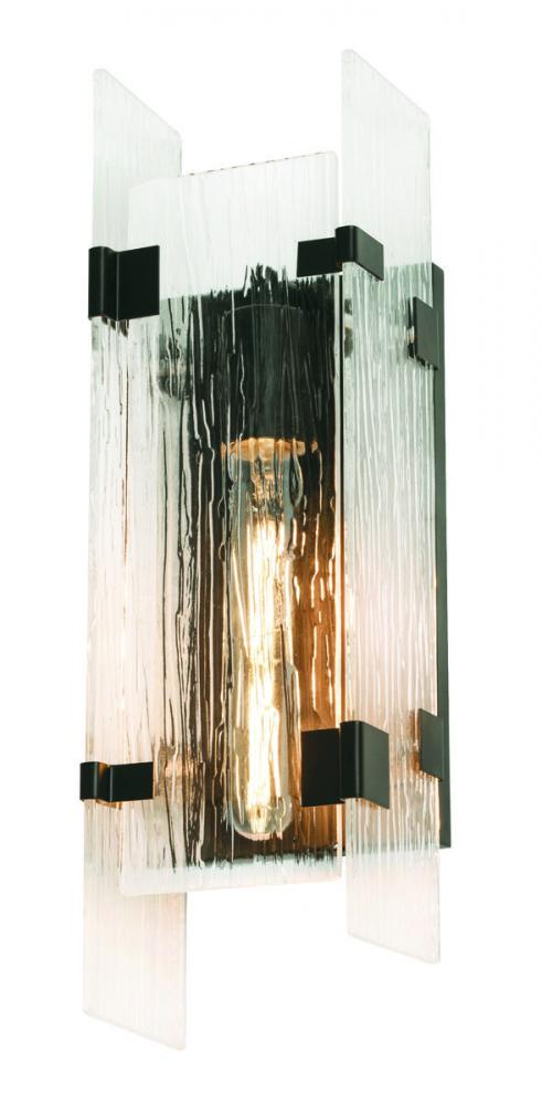 AFX PNRS0518MBBK PIONEER SCONCE MEDIUM BASE