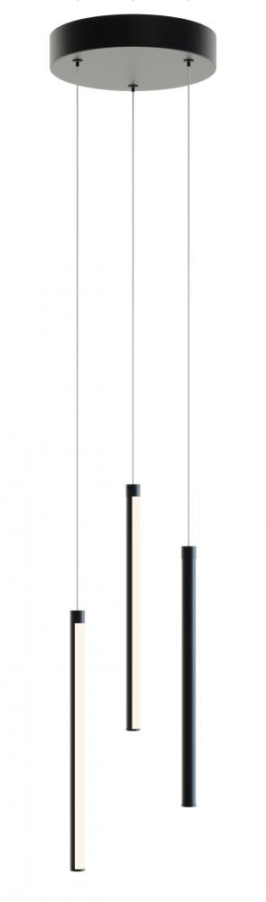AFX RMTP04L30D1BK Rosemont 12'' LED Pendant 25W 120V BK