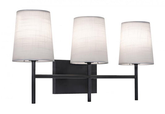 AFX ROSV2211CBBK Rose 3 Light Vanity CB BK