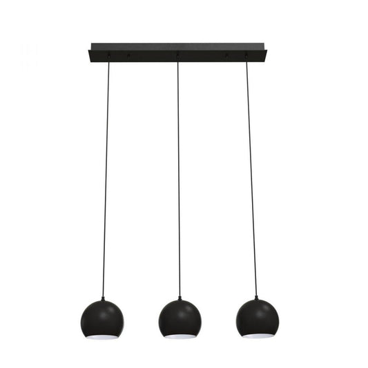 AFX RXYP08BKLNR3 Roxy 3 Light Linear Pendant,120V,Black