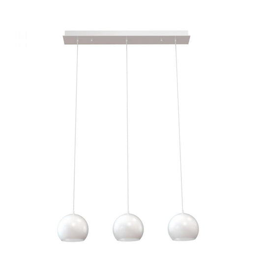 AFX RXYP08WHLNR3 Roxy 3 Light Linear Pendant,120V,White