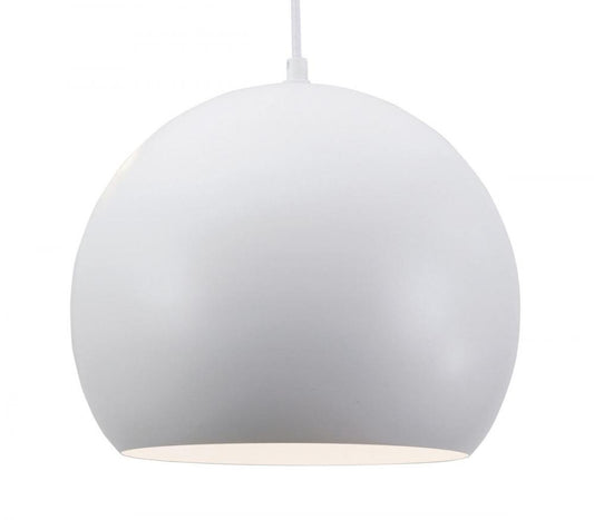 AFX RXYP12WH Roxy - 12'' Pendant - White Finish
