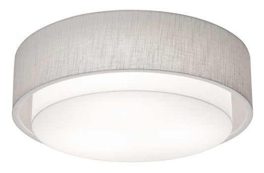 AFX SAF1824LAJUD-LW Sanibel 18'' LED Ceiling - White Finish Linen Whit