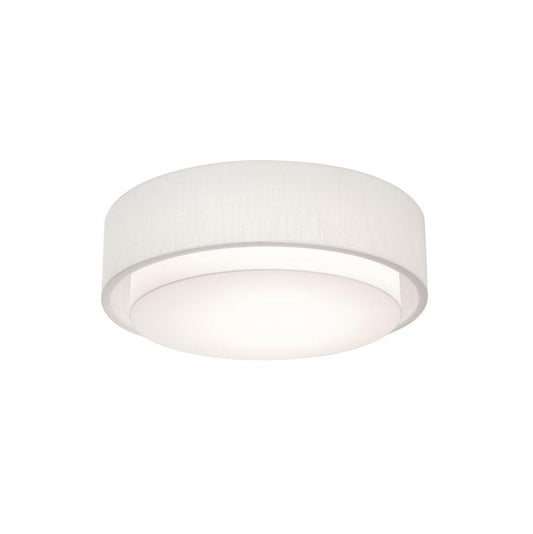 AFX SAF1824MB-LW Sanibel 18'' Med Base Flush Mount - LW w/ LW