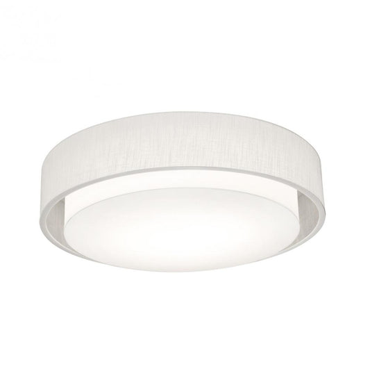 AFX SAF2332MB-LW Sanibel 23'' Med Base Flush Mount - LW w/ LW