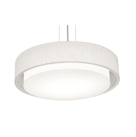 AFX SAP2332MBBK-LW Sanibel 23'' Med Base Pendant - BK and LW