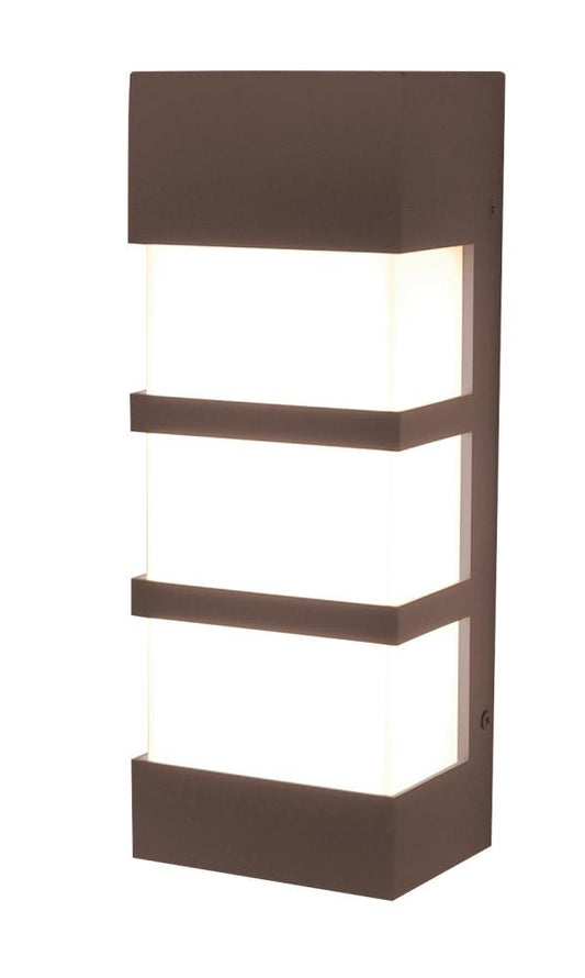 AFX SEW5121500L30MVBZ-PC State 12'' Outdoor Sconce,120-277V,3000K,BZ,P
