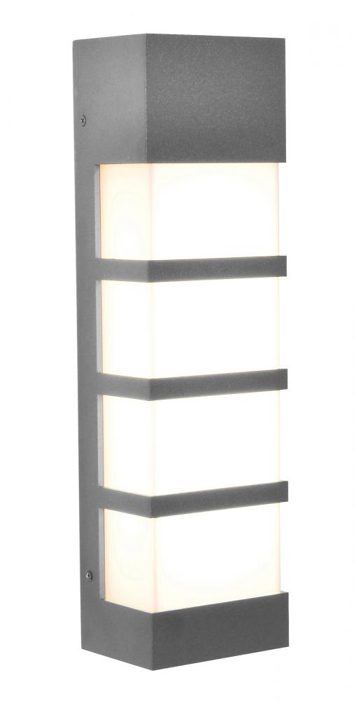 AFX SEW5182300L30MVTG-PC State 17'' Outdoor Sconce,120-277V,3000K,Grey