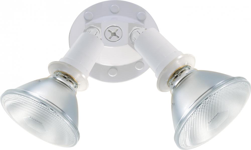 Nuvo SF76-522 2 Light - 10" Flood Light- PAR38 with Adjustable Swivel 