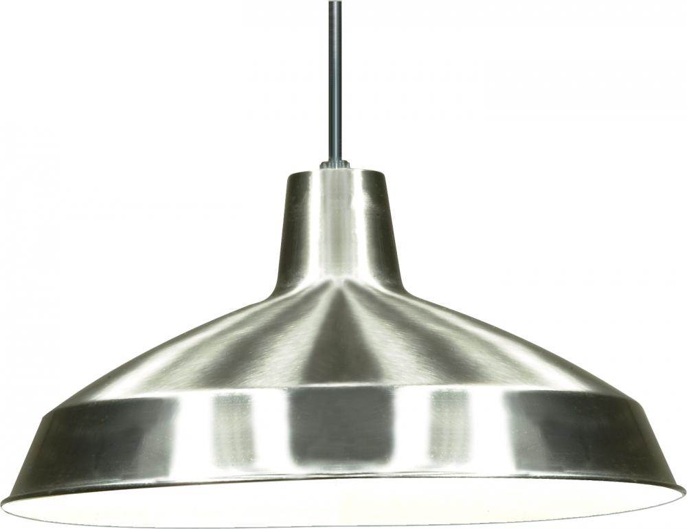 Nuvo SF76-661 1 Light - 16" Pendant with Warehouse Shade - Brushed Nic