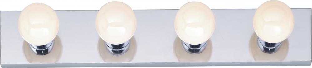 Nuvo SF77-193 4 Light - 24" Vanity Strip - Polished Chrome Finish