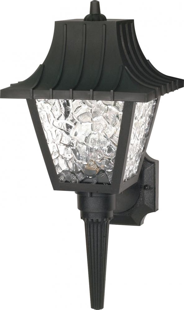 Nuvo SF77-852 1 Light - 18" Mansard Lantern withTextured Acrylic Panel