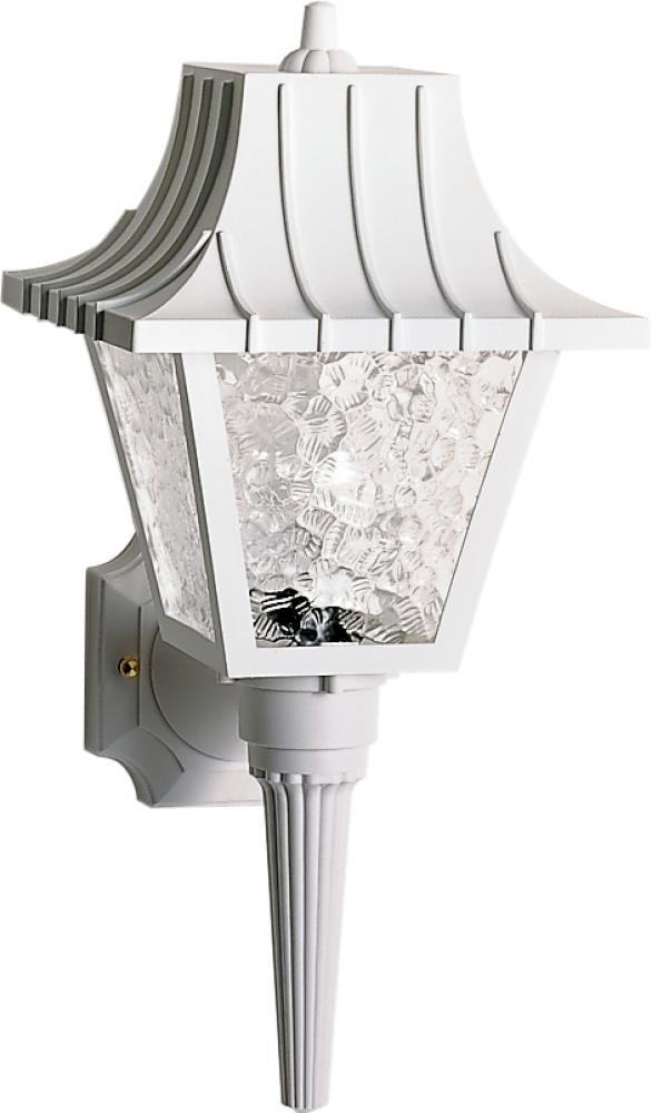Nuvo SF77-853 1 Light - 18" Mansard Lantern withTextured Acrylic Panel