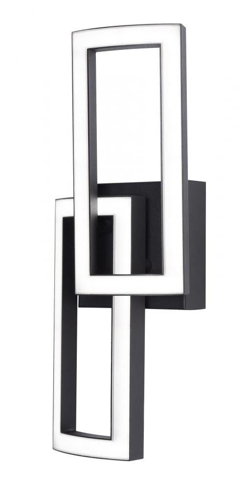 AFX SIAS0717LAJUDBK Sia 17'' Sconce Led 25W 120-277V BK