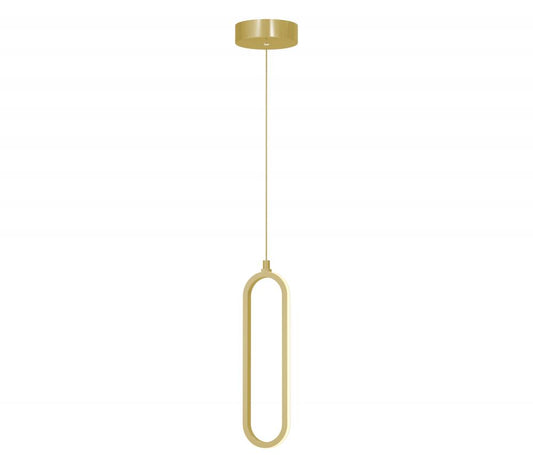 AFX SIEP12LAJD1GD Sienna 12'' LED Pendant 10W 120V GD
