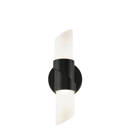 AFX SLCS0413LAJUDBK Slice 13'' LED Sconce 120-277V 13W 5CCT BK