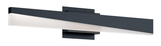 AFX SLNV2403LAJUDBK Slant 24'' LED Vanity,120-277V,23W,5 CCT,BK