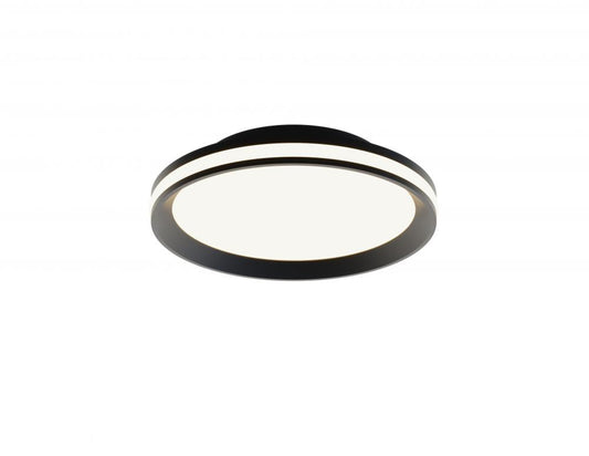 AFX SNAF12LAJD1BK Sona 12'' Flush Mount Led 25W 120V BK
