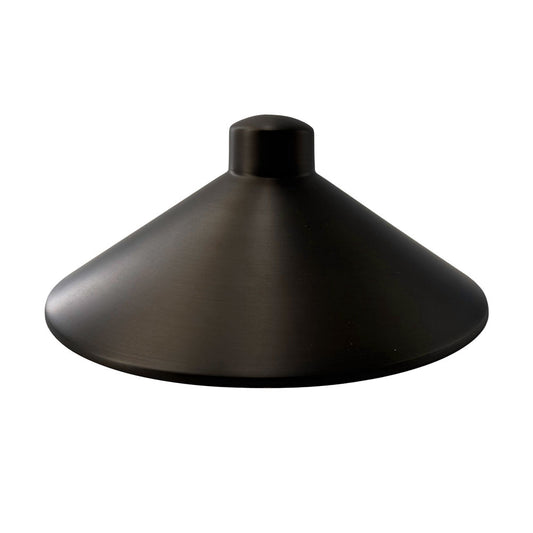 702 Lighting SHAQUILLE 9" Path Hat • Antique Brass