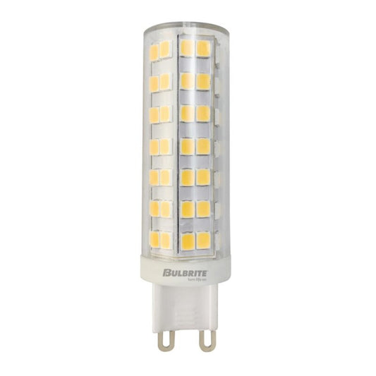 Bulbrite 770645 6.5W LED G9 CLEAR 3000K DIMMABLE 120V