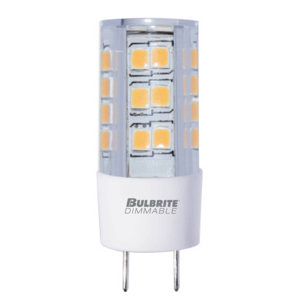 Bulbrite 770588 4.5W LED GY8 CLEAR 2700K 120V DIMMABLE