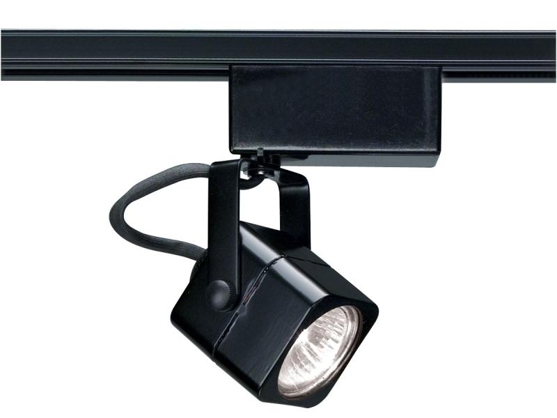 Nuvo TH233 1 Light - MR16 - 12V Track Head - Square - Black Finish