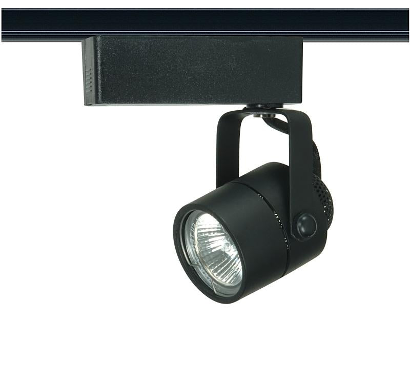 Nuvo TH235 1 Light - MR16 - 12V Track Head - Round - Black Finish