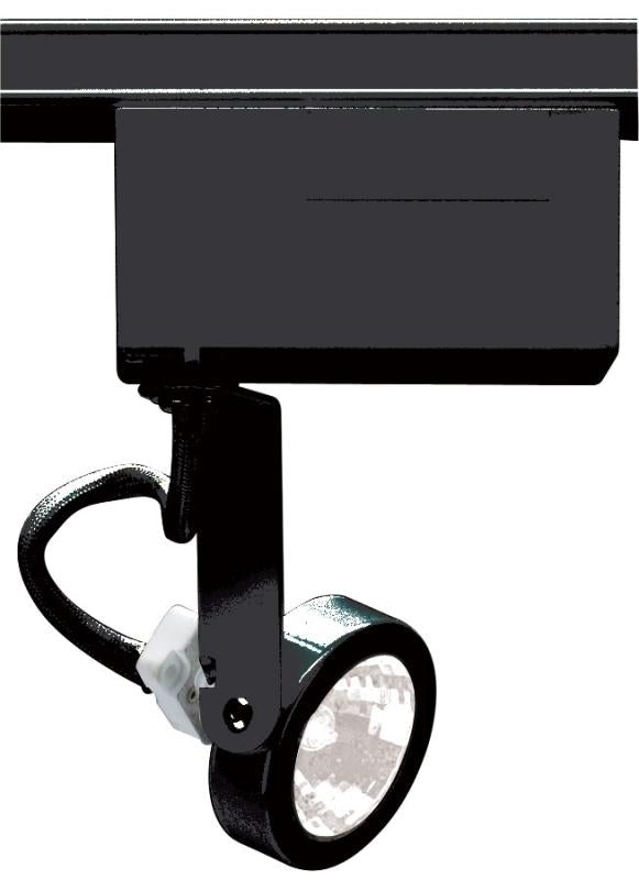 Nuvo TH239 1 Light - MR16 - 12V Track Head - Gimbal Ring - Black Finis