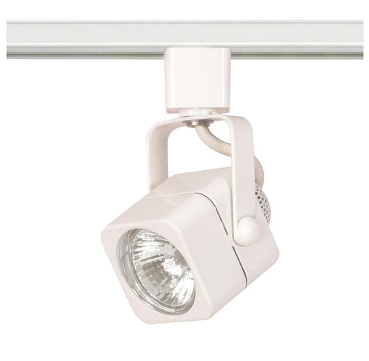 Nuvo TH312 1 Light - MR16 - 120V Track Head - Square - White Finish